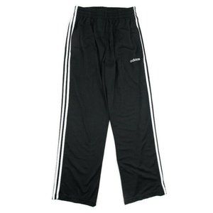 Adidas Track Pants Mens Athletic Black Warm Up L